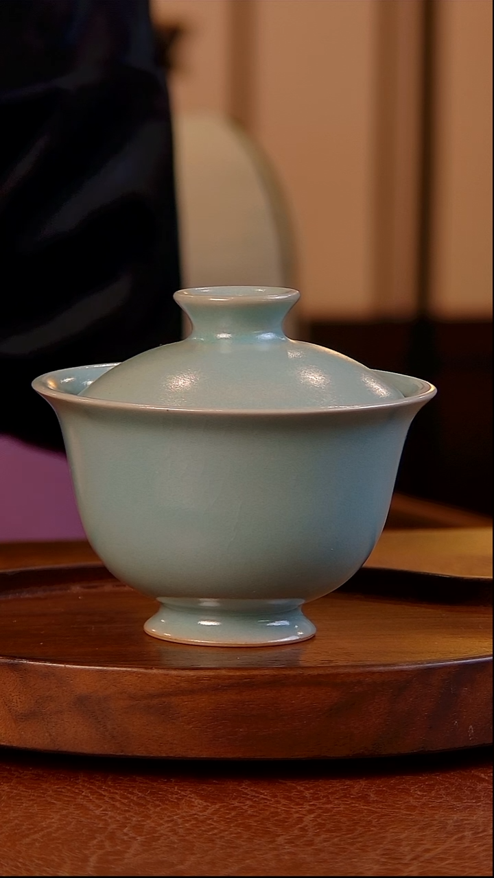 瓷片168号  两才盖碗     