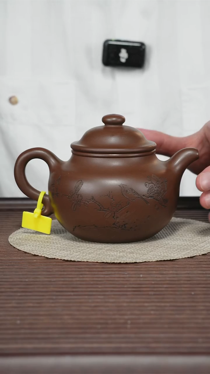 茶壶紫砂T360 某革泥 莲子 430cc