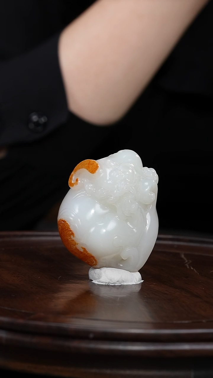 未镶嵌和田玉把件不****定 