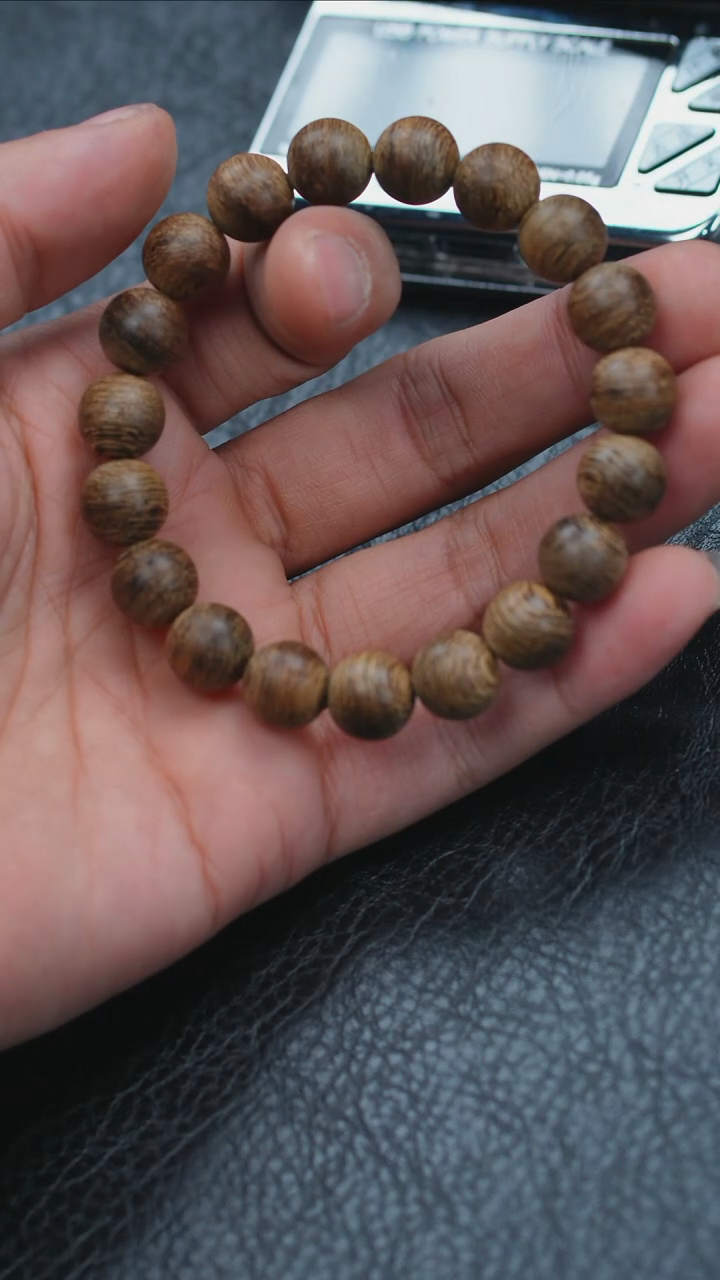 【闪购商品】沉香手串文莱黑棋楠1.1单圈10g+