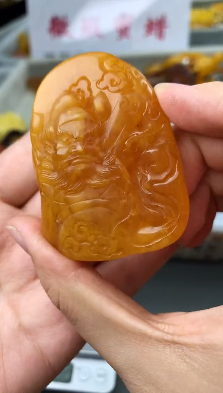 【闪购商品】琥珀珠宝奇石未镶嵌06423