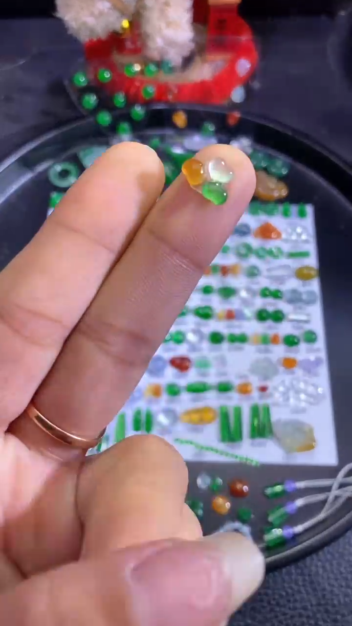 未镶嵌挂件翡翠爱心