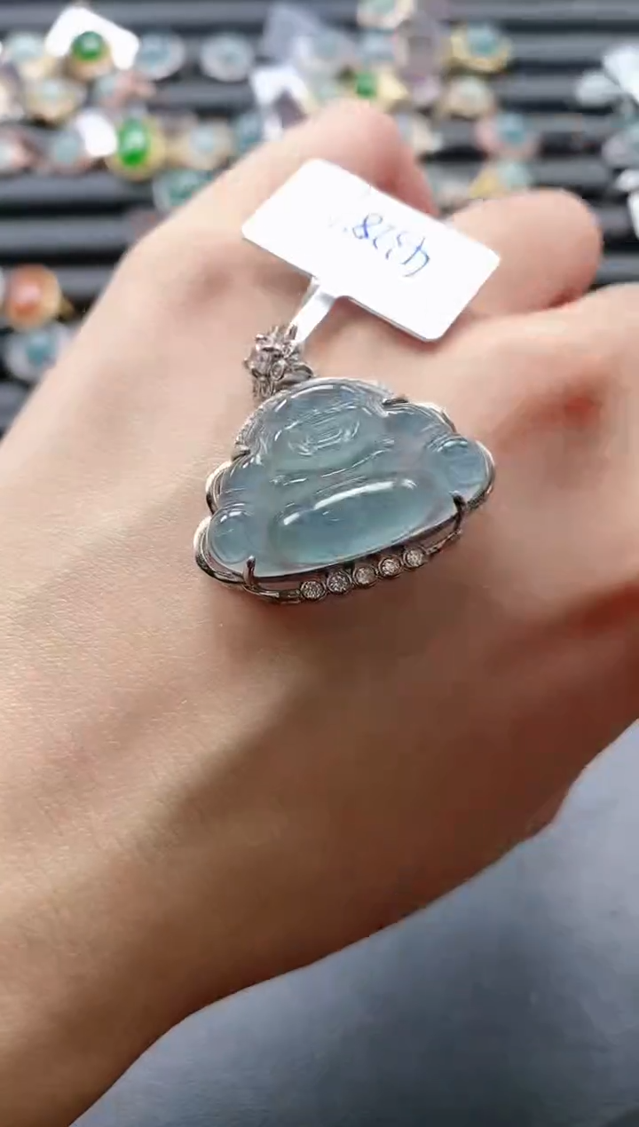 【闪购商品】翡翠戒指银S925镶嵌51151