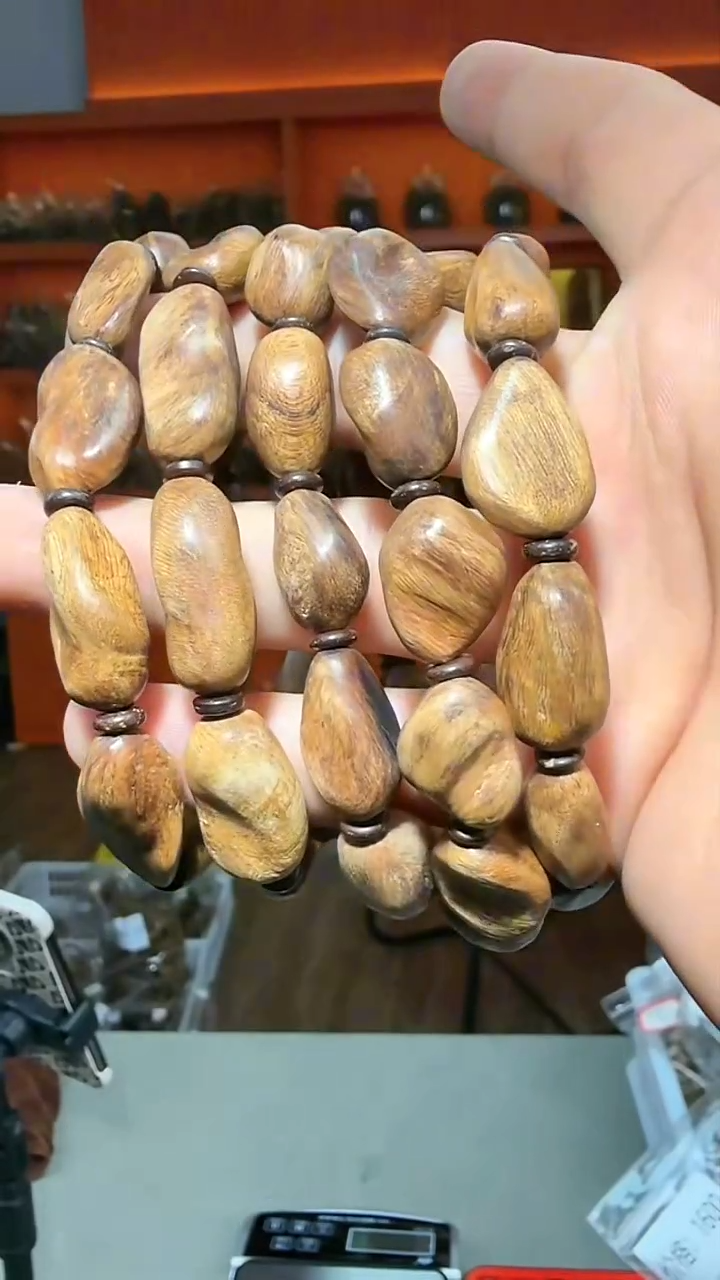 沉香手串94号瘤疤15g多样性发一