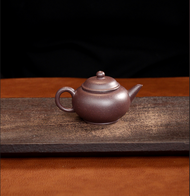 水平壶，黄龙山原矿零添加40目龙血砂，半手工制，120CC