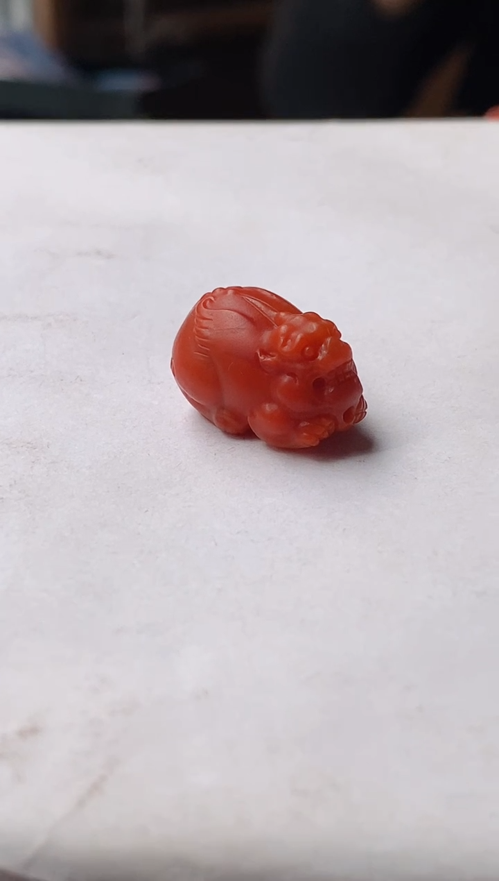 吊坠(不含链)未镶嵌南红玛瑙保山南红貔貅单珠吊坠