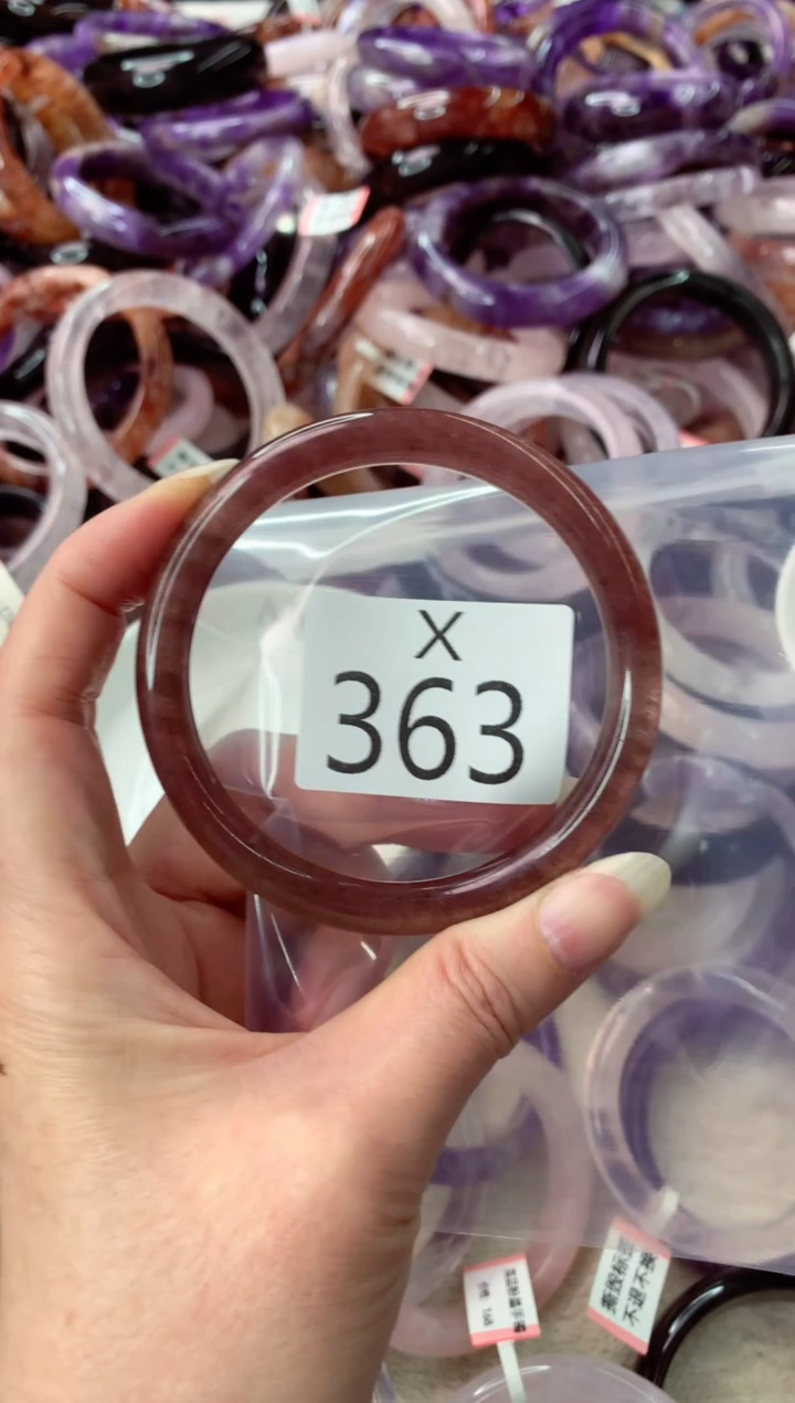 未镶嵌手镯水晶X363-60