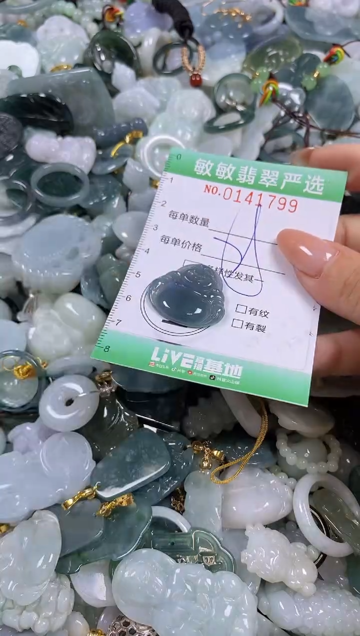 【闪购商品】翡翠未镶嵌颈饰闪购0141799