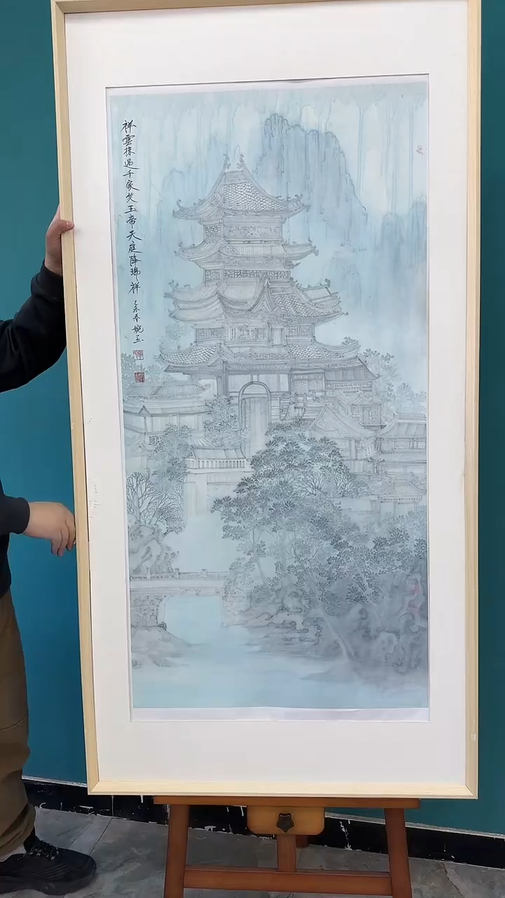 【闪购商品】绘画宁婉玉手绘国画