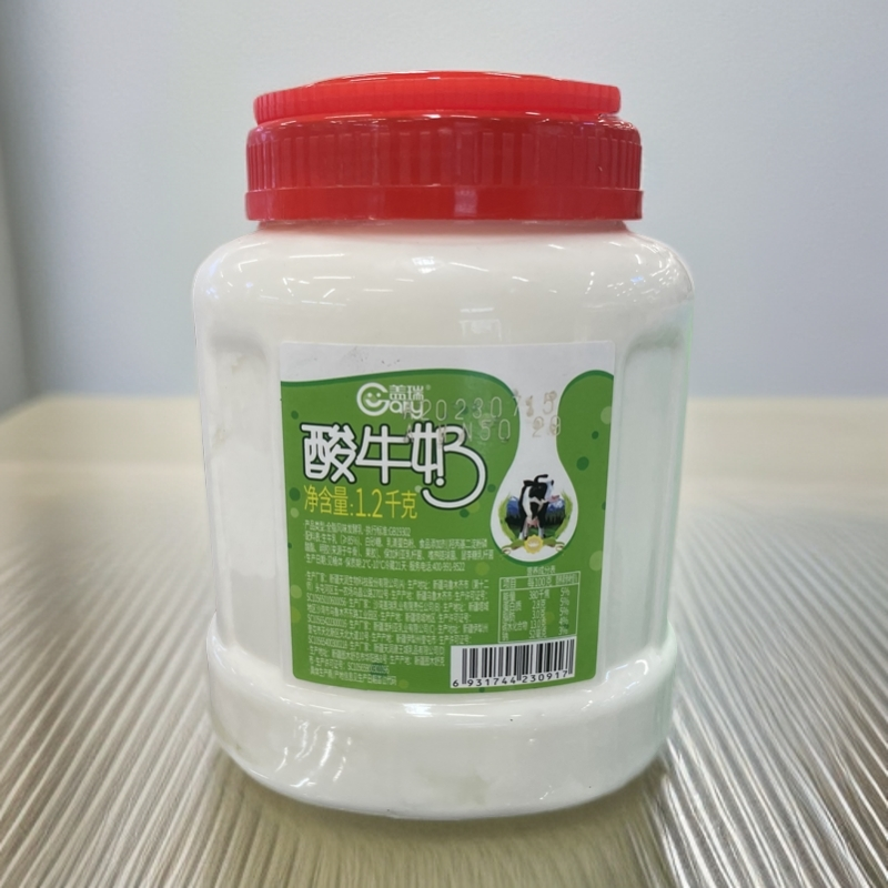 盖瑞 酸牛奶/牛初乳酸牛奶 1.2kg/桶。