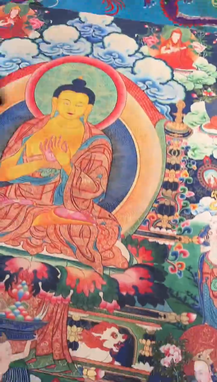 卷轴画天天的唐卡tk160