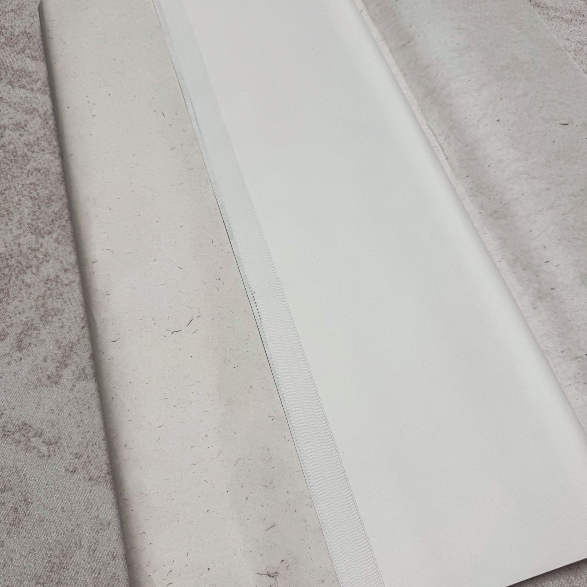 [ 秦正文定制 ] 纯手工檀皮白宣（4尺整刀）50张