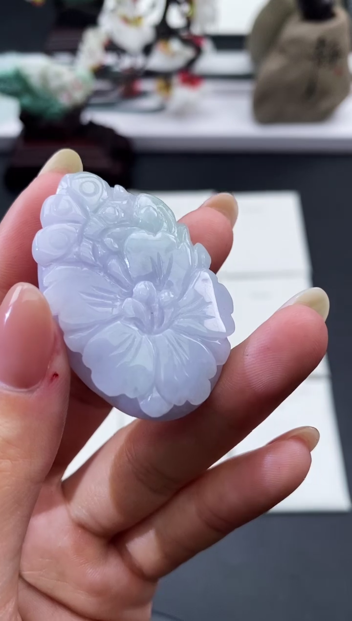 【闪购商品】翡翠颈饰未镶嵌天然缅甸A货翡翠