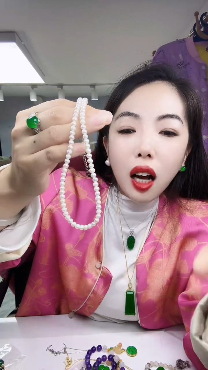 颈饰未镶嵌淡水珍珠4-5毫米珍珠项链