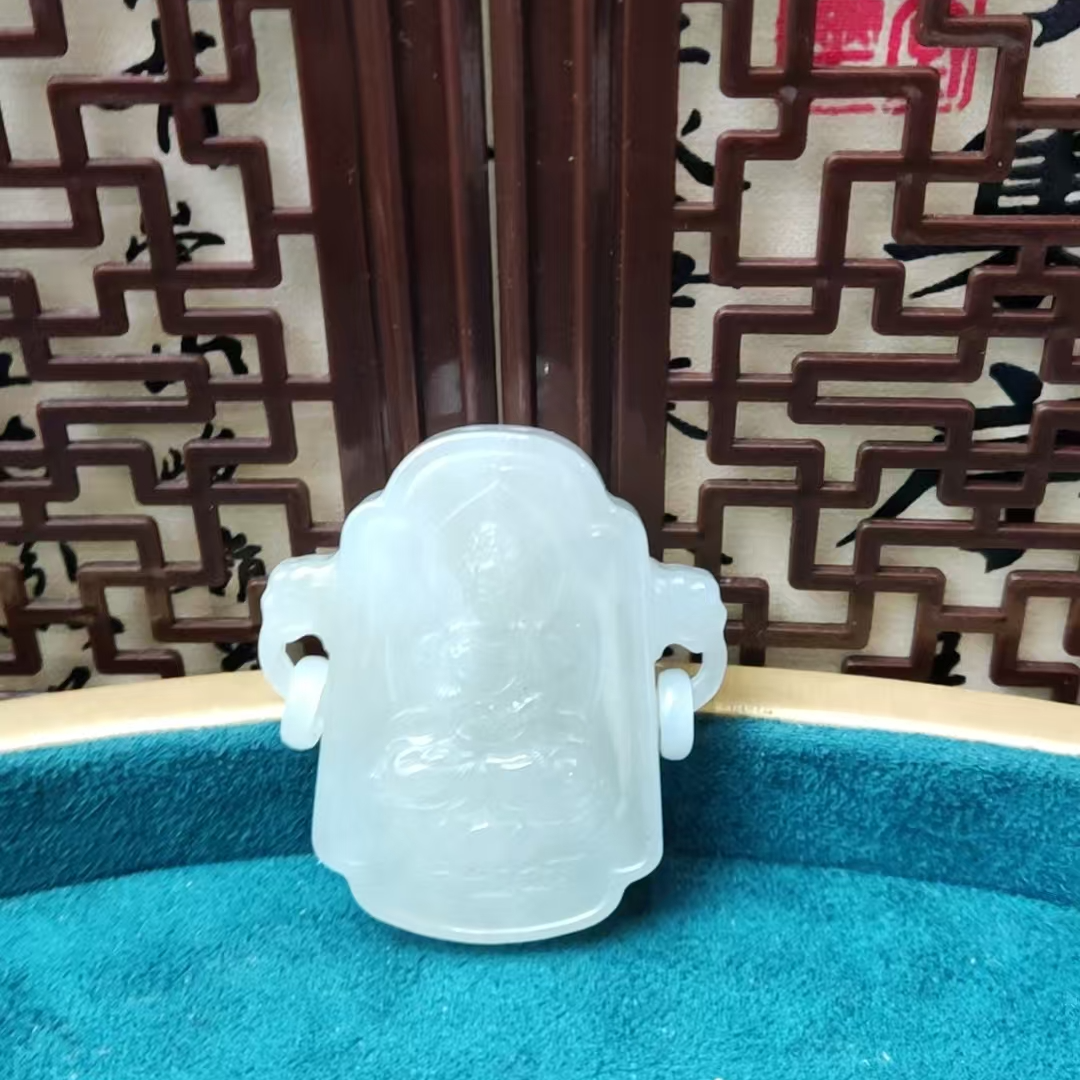 和田玉----观音吊坠