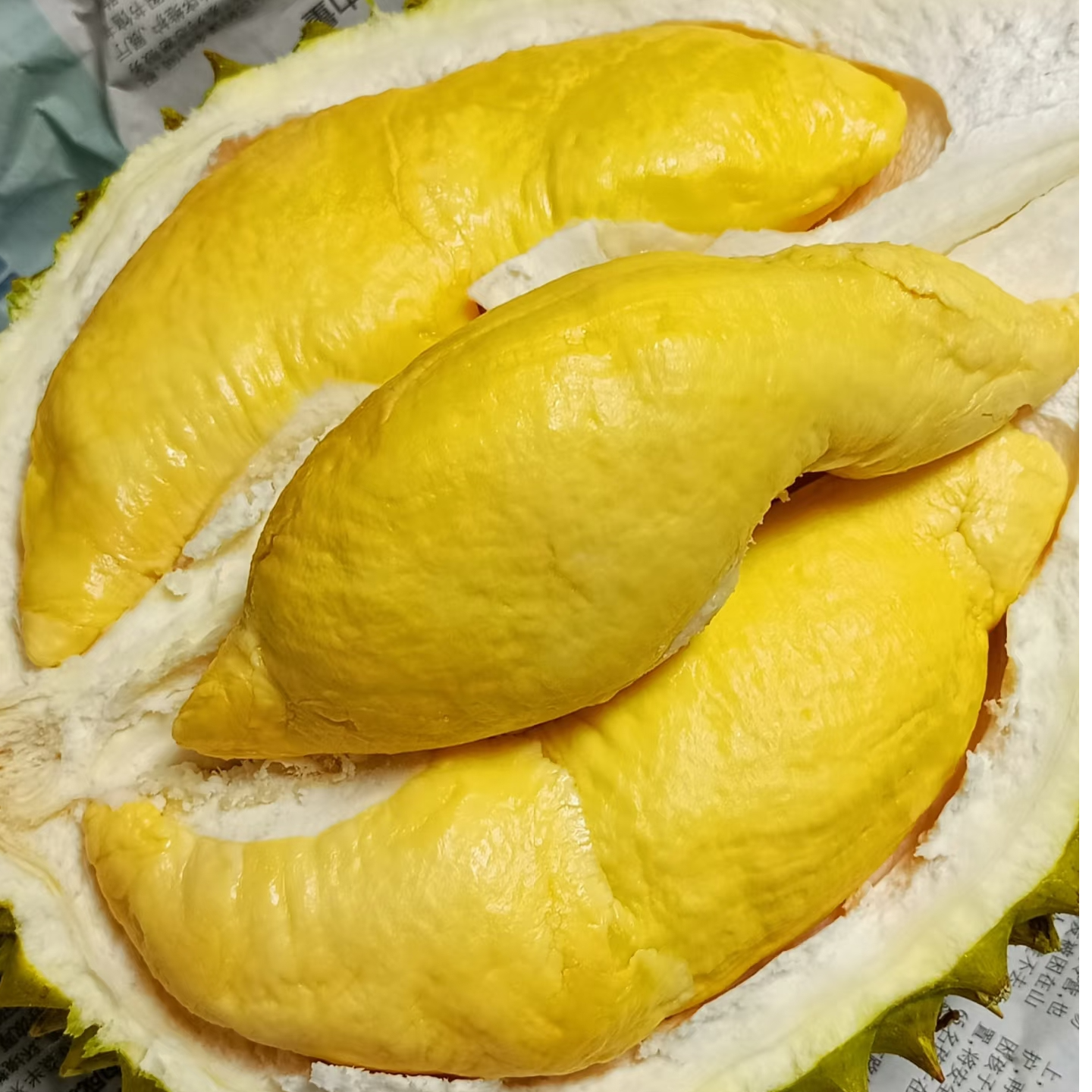 （金腰纯肉一斤）自 现开现送 正宗进口AA果一级金腰鲜榴莲500克核大 小时达 干尧越南 软糯 锁鲜 果切干尧越南