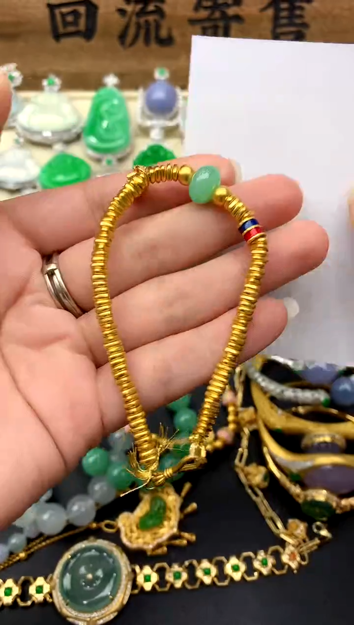 【闪购商品】翡翠手串未镶嵌258-中国好珍宝