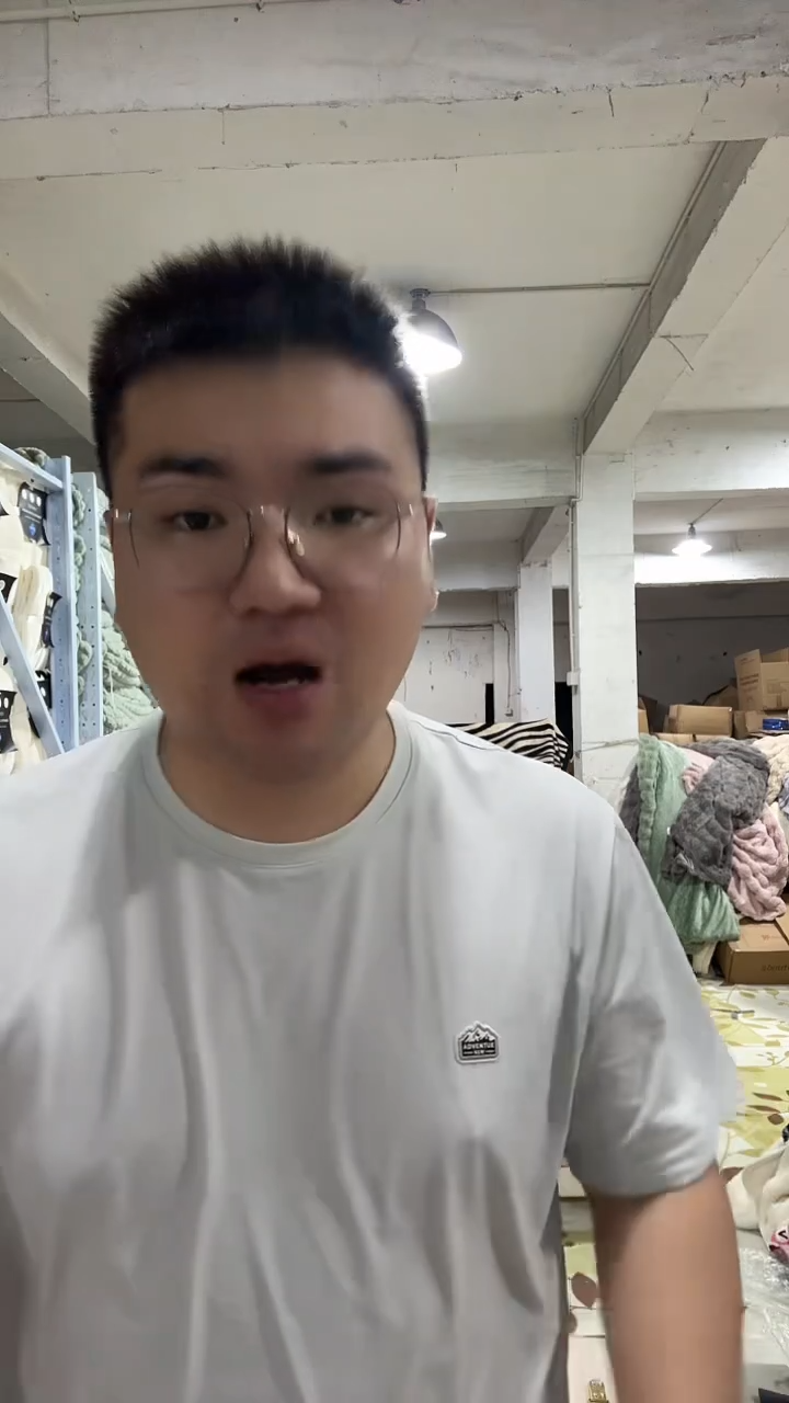 棉【A白色高货兔毛被2x2.3米】外贸原单毛毯拍完现场打开看