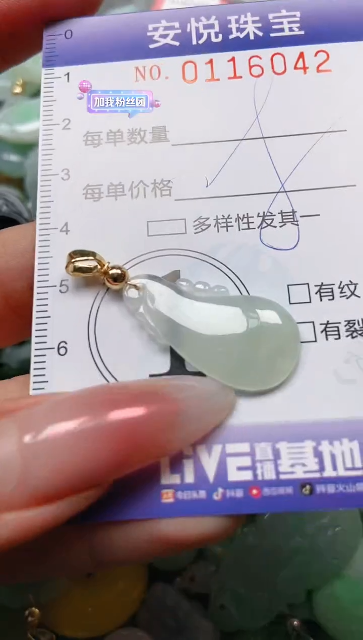 【闪购商品】翡翠颈饰未镶嵌闪购0116042