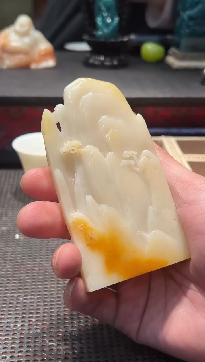 【闪购商品】寿山石印石原印石一个0144561