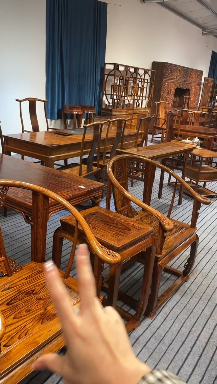 花梨木类花梨木皇宫椅 改价链接