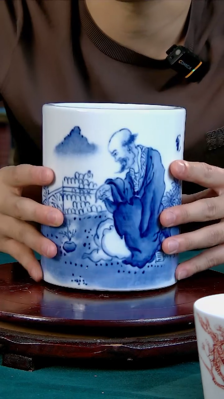 瓷片景德镇现代高端赏瓷流水29