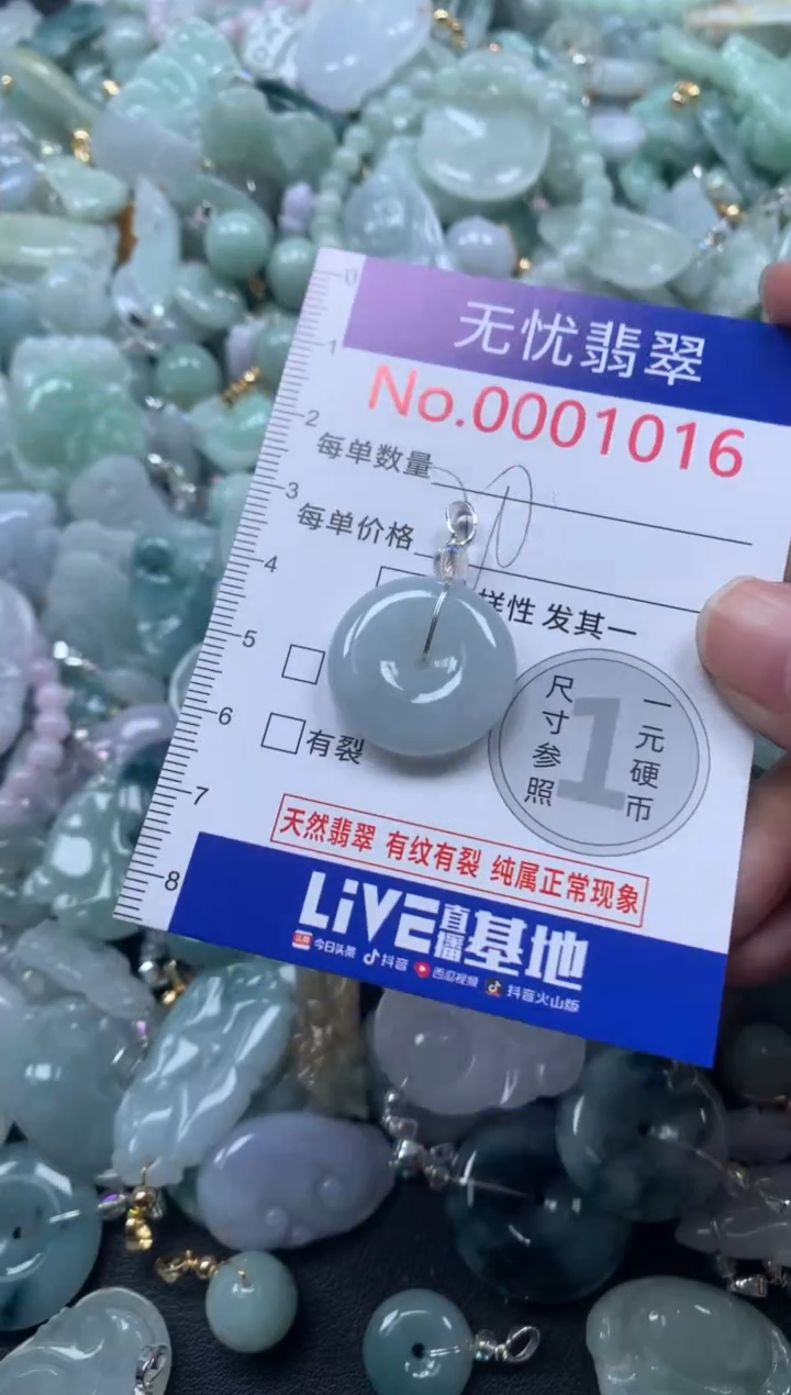 颈饰未镶嵌翡翠1016