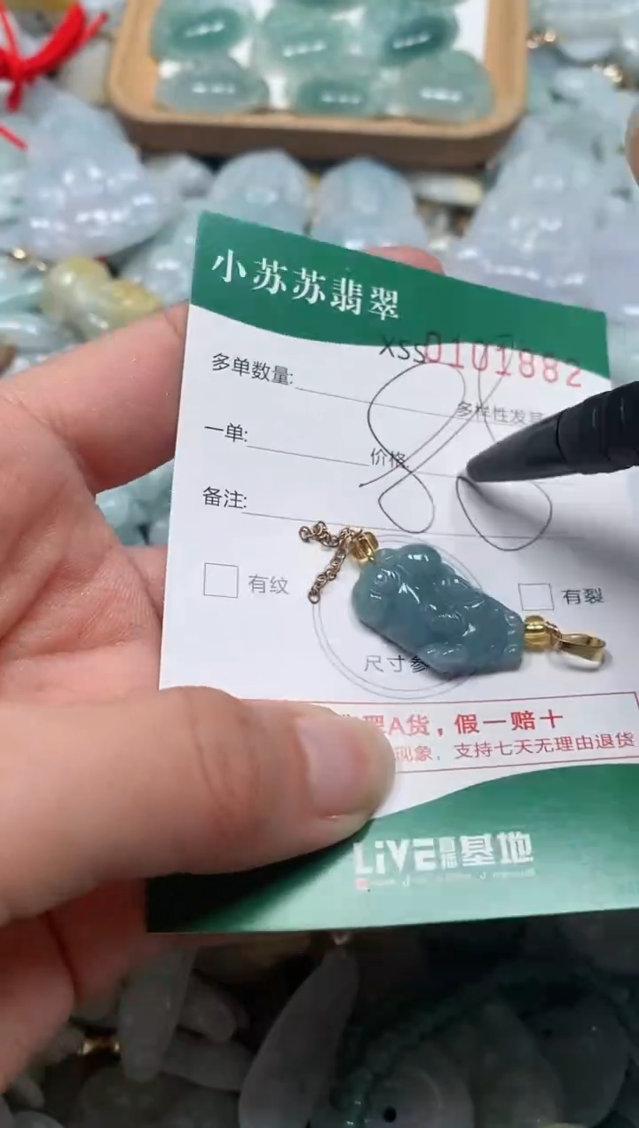 【闪购商品】翡翠颈饰未镶嵌闪购商品0101882