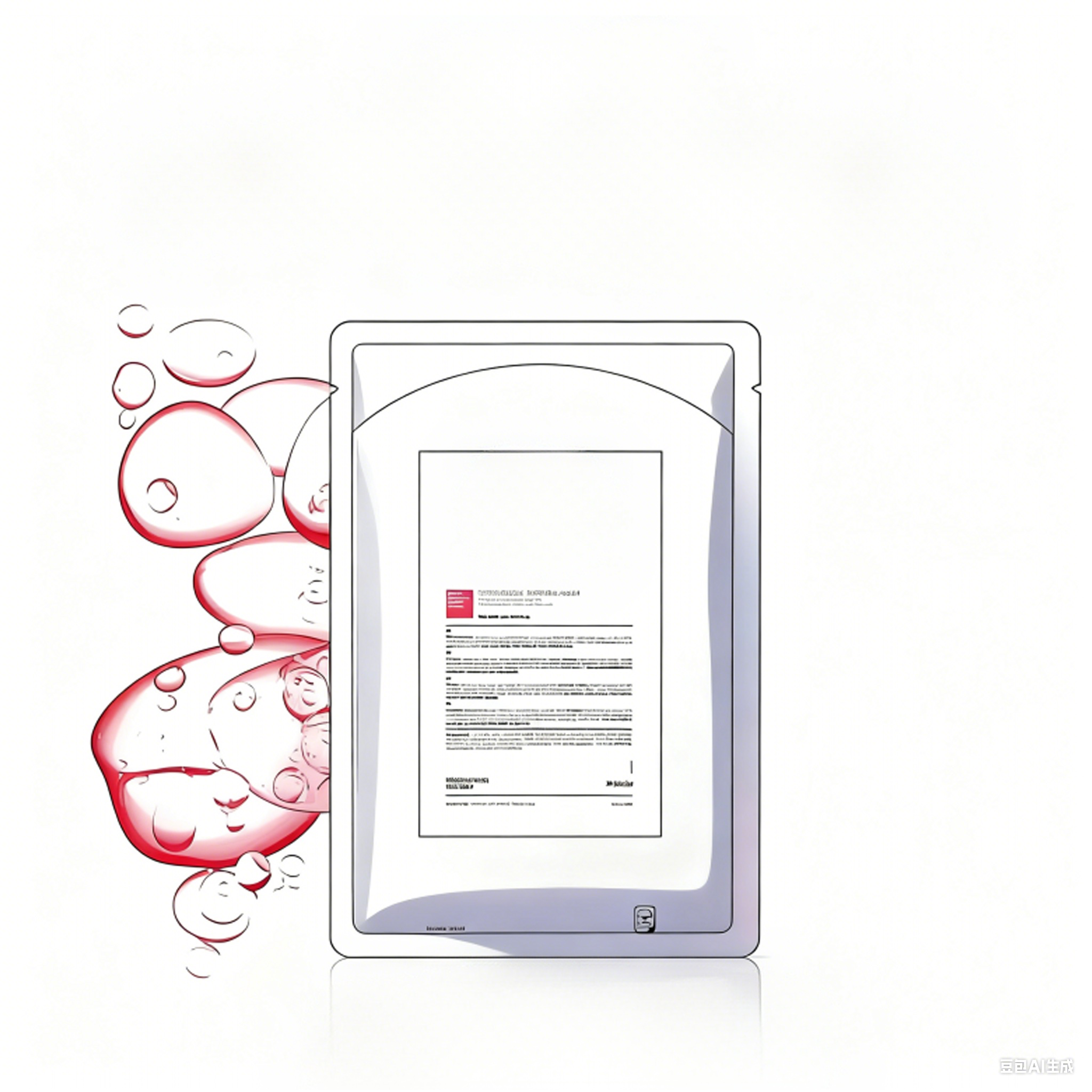 骨胶原院线装蛋白贴片面膜修护