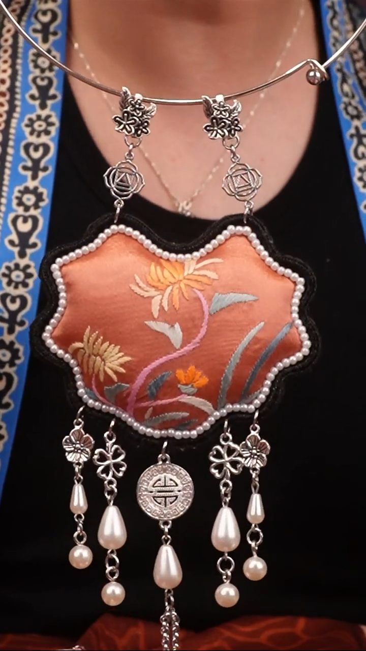 刺绣038  高吉文创  直播老绣