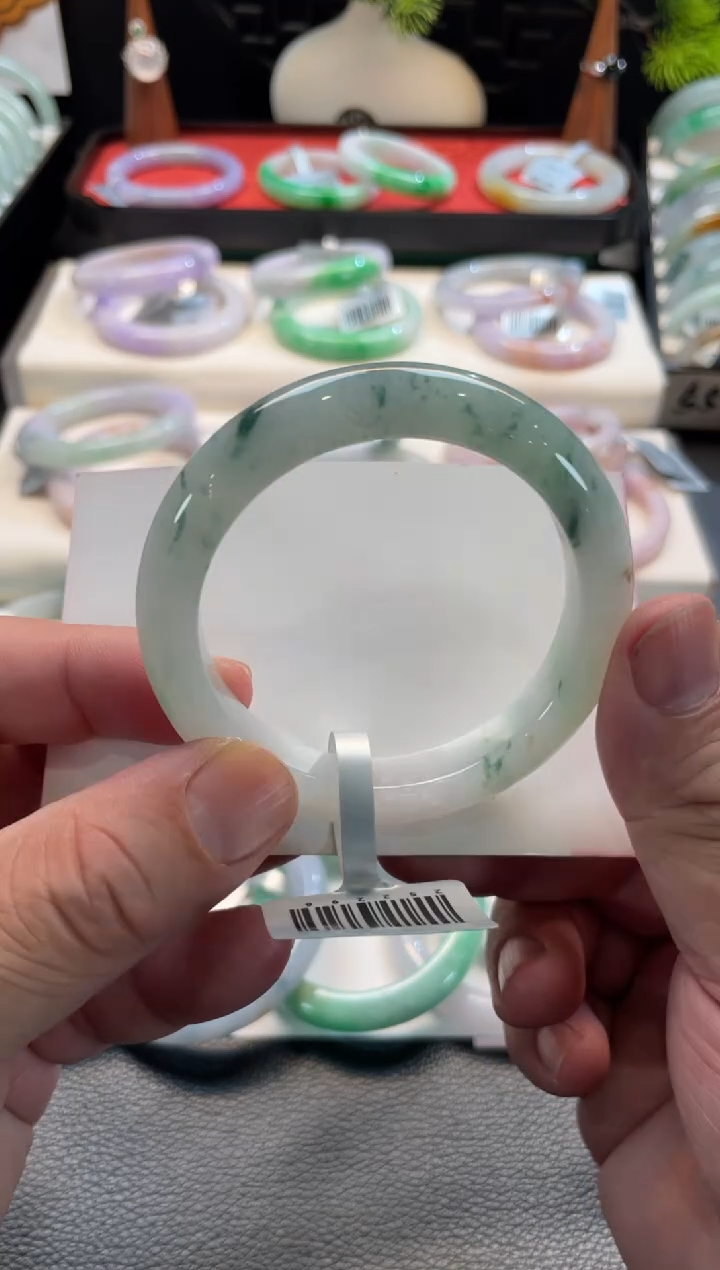 未镶嵌手镯翡翠120号链接 54正圈