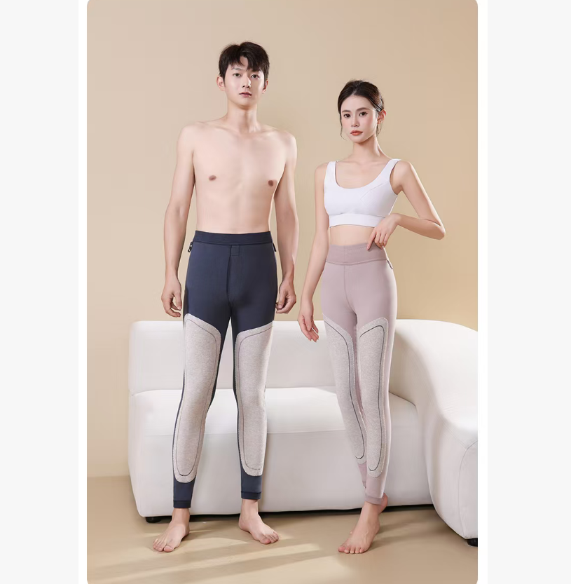 衣号目标男女羊毛蚕丝暖膝裤