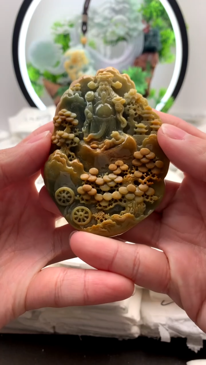 【闪购商品】翡翠颈饰未镶嵌客服咨询链接【勿拍】