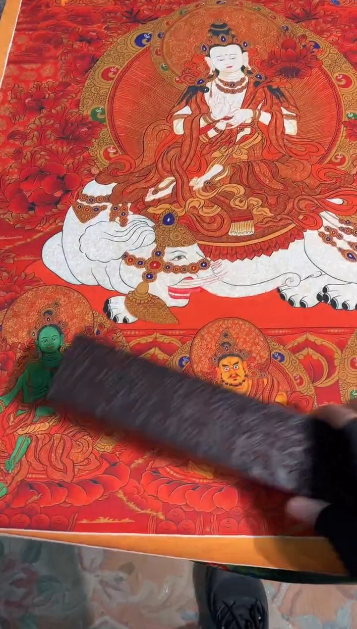 卷轴画天天的唐卡tk160