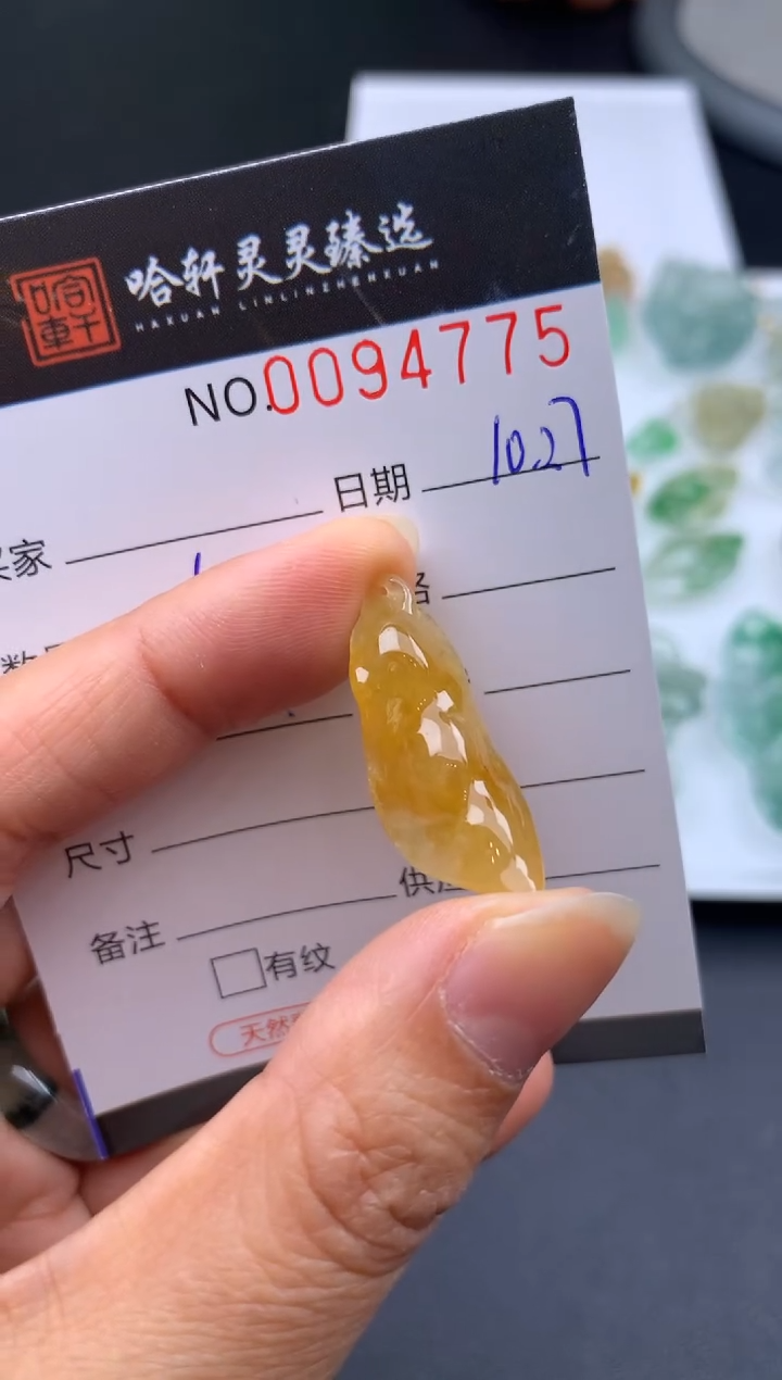 吊坠(不含链)未镶嵌翡翠哈轩  挂件1