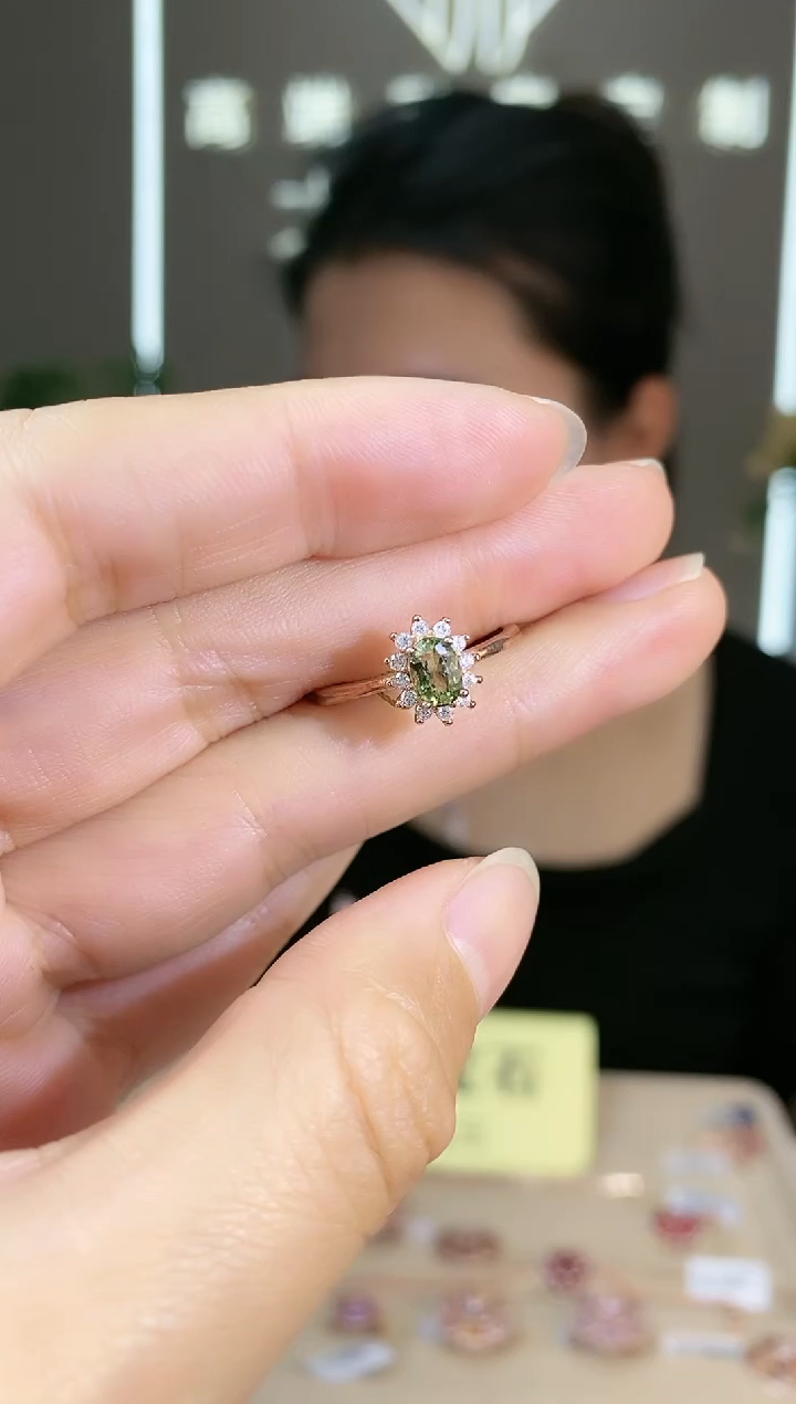 【闪购商品】碧玺手饰银S925镶嵌手饰