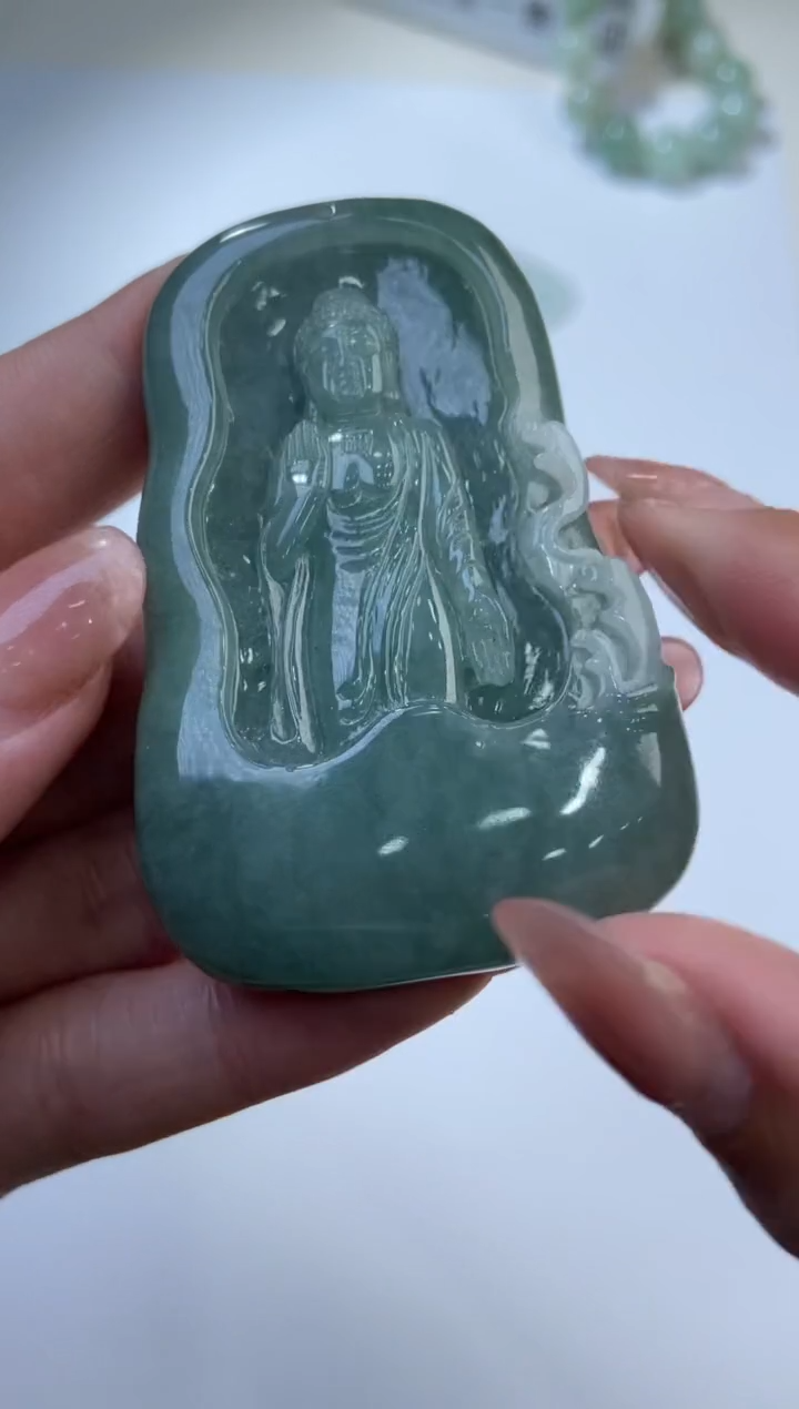 【闪购商品】翡翠挂件未镶嵌2202110 
