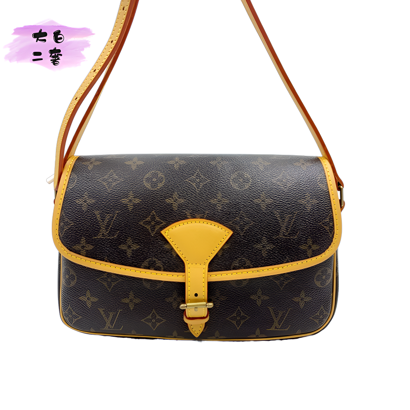 修复品LouisVuitton/路易威登 中古法棍单肩斜挎包