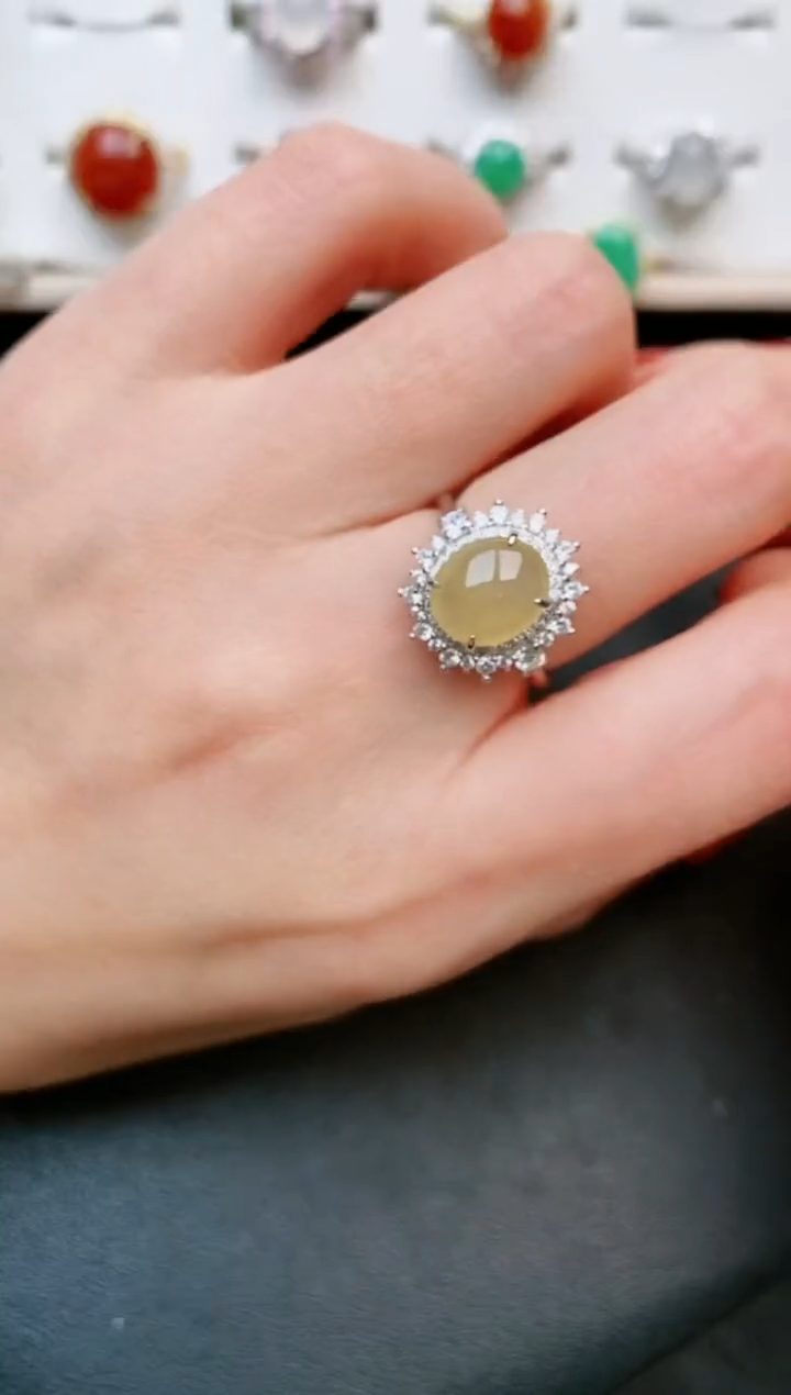 【闪购商品】翡翠戒指银S925镶嵌.....