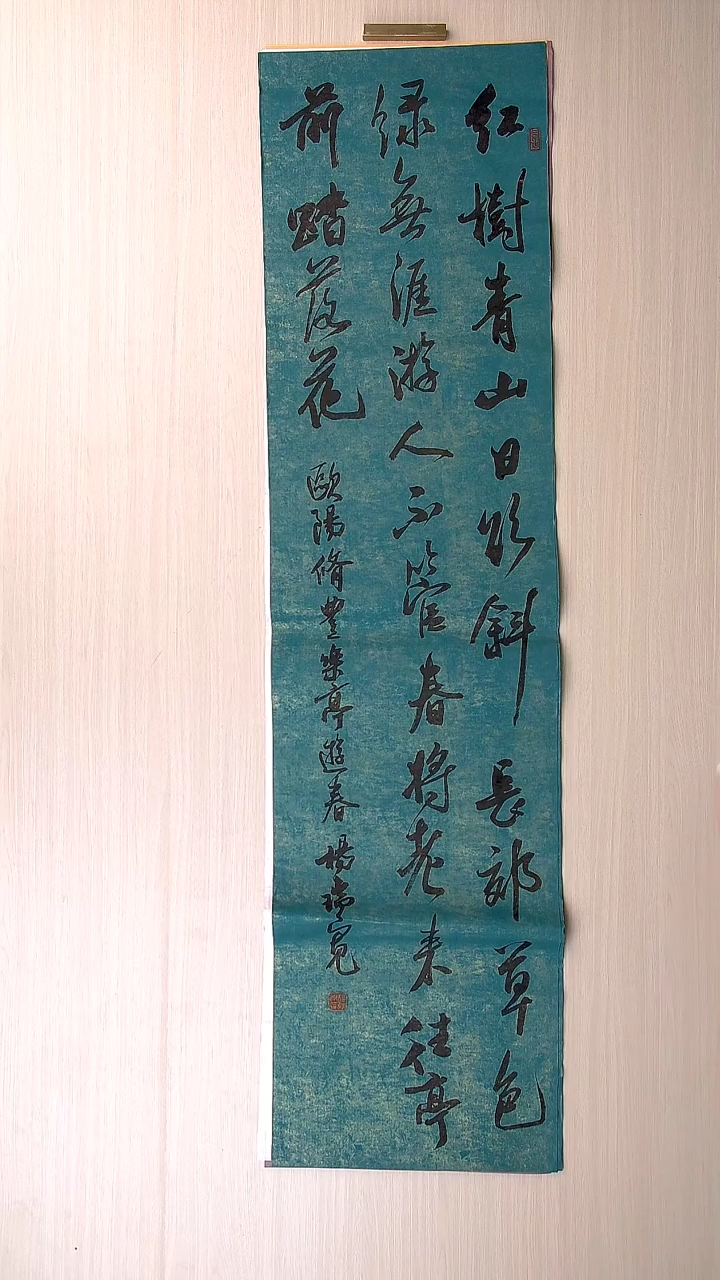 书法杨瑞宽 河南南阳136*34