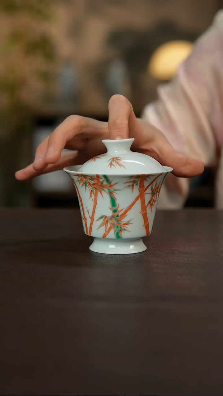 杯景德镇陶瓷杯碗柴烧多人