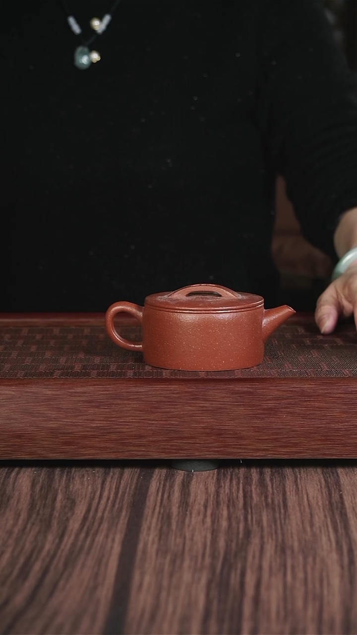 【闪购商品】紫砂茶壶红降坡  汉瓦