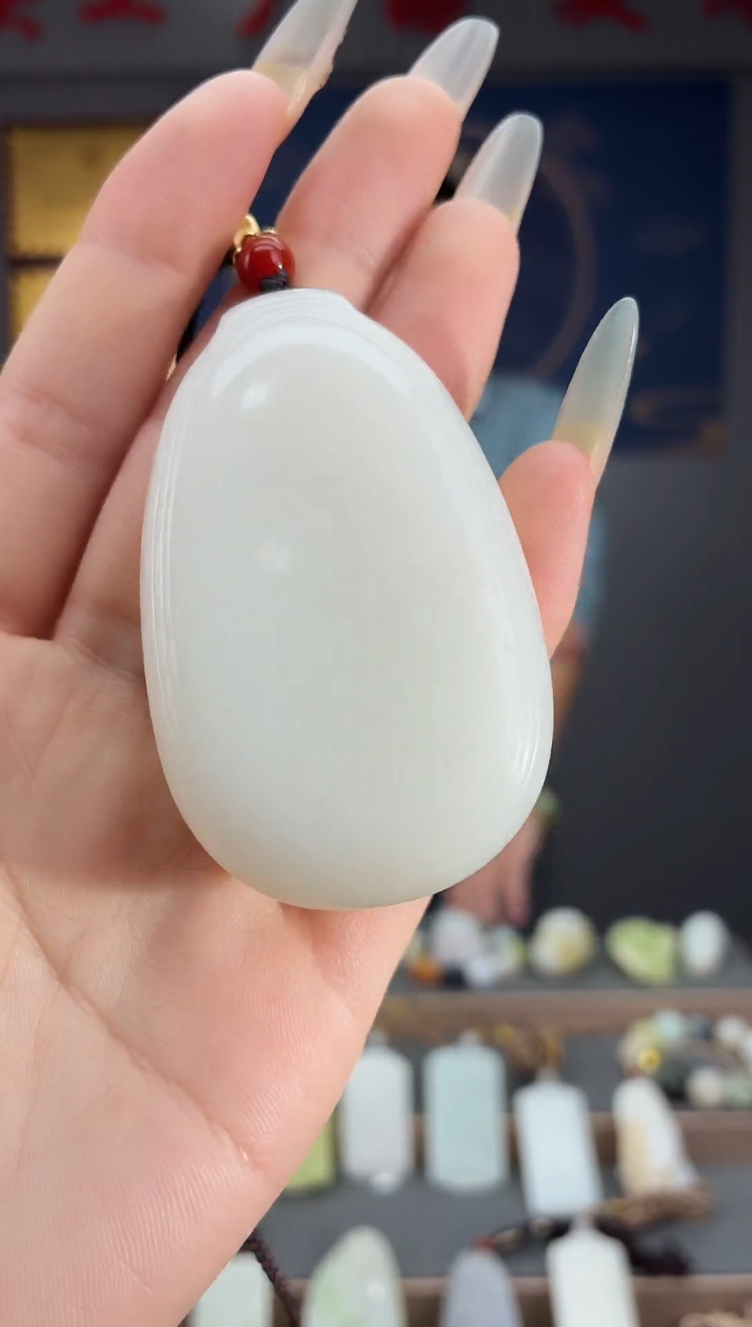 颈饰未镶嵌和田玉1