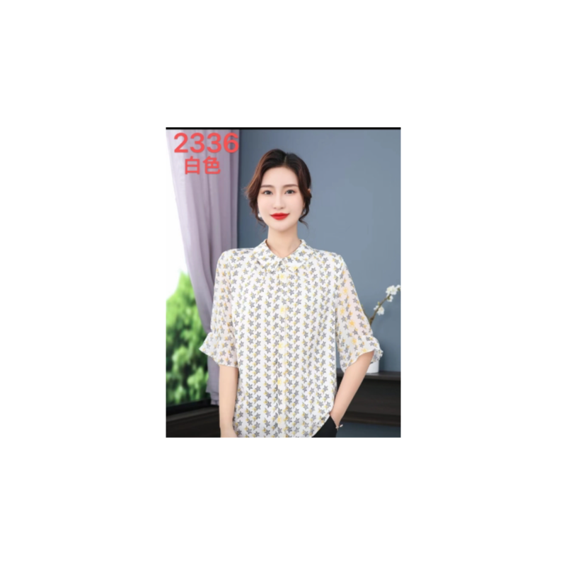 8-2336-33新款减龄翻领小衫