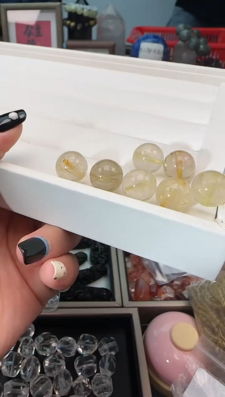 未镶嵌颈饰水晶60a多样性发其一/8.5/1个