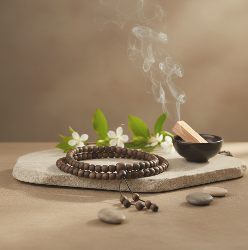 沉香海南沉香莺歌绿奇楠7mm老型/鼓珠108多圈18克带司鉴大证