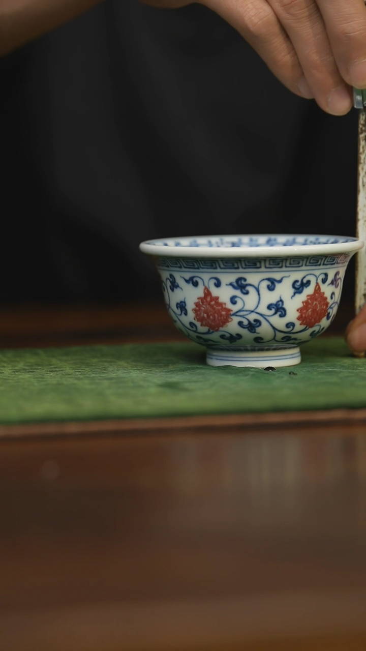 【闪购商品】杯柴窑青花破价福利