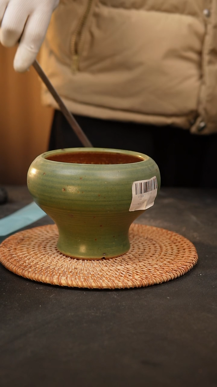 【闪购商品】瓷片泥泥手工花盆