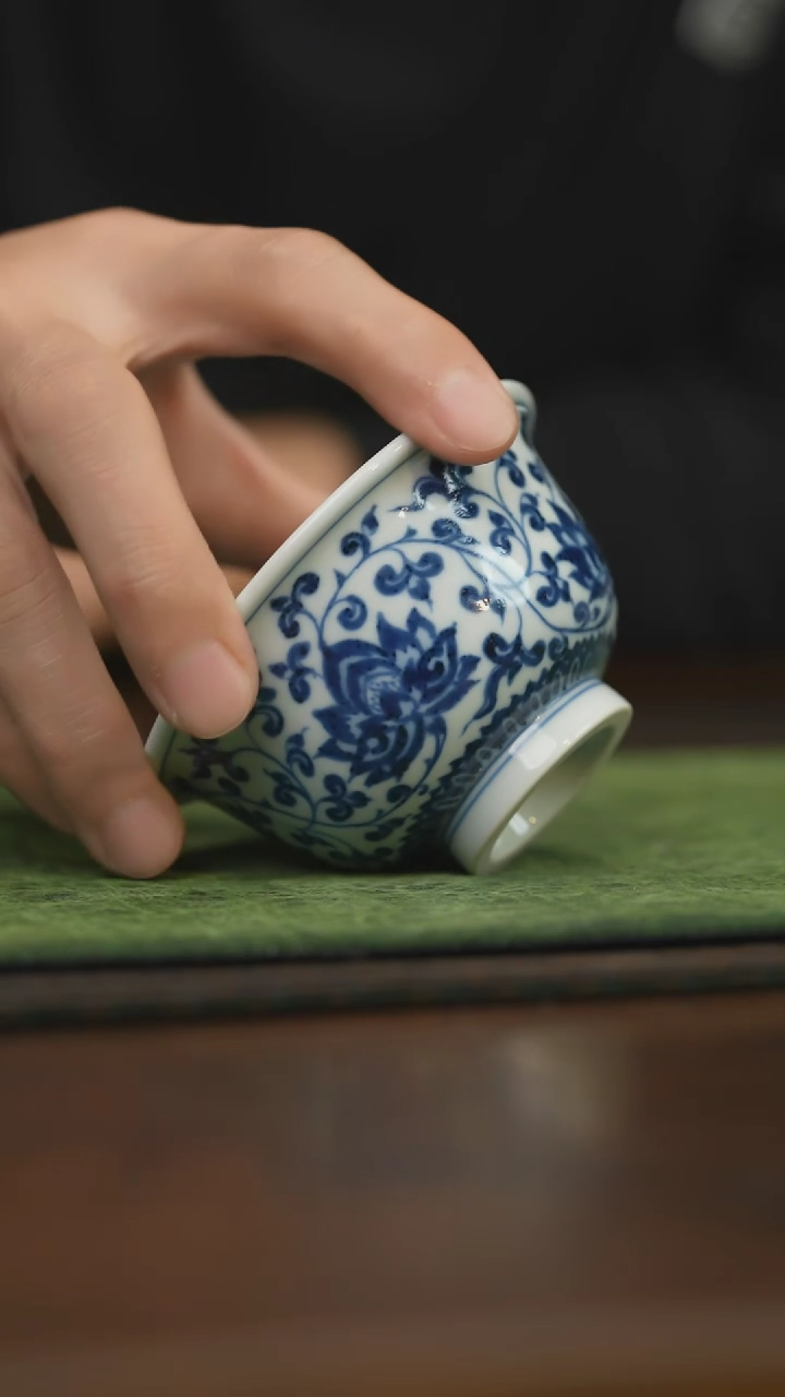 【闪购商品】杯柴窑青花破价福利