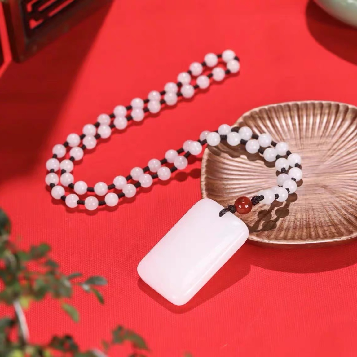 玉石平安无事牌=N1-002